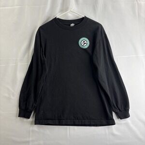 17th Street Surf Shop Surf Mens Black Medium Long Sleeve Shirt Surfing